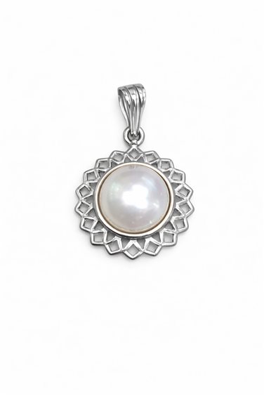 Charm Idee Preziose dal 1987 Femme in Or blanc Perla IP.CHK18B/95 - IP.CHK18B/95